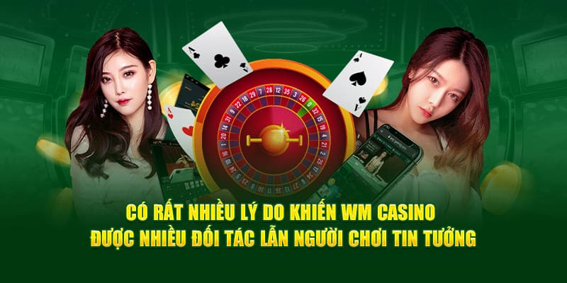 Ưu điểm sảnh chơi wm casino cwin